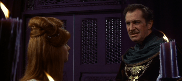 Jane Asher and Vincent Price