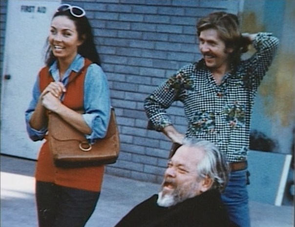 Oja Kodar, Orson Welles and Gary Graver