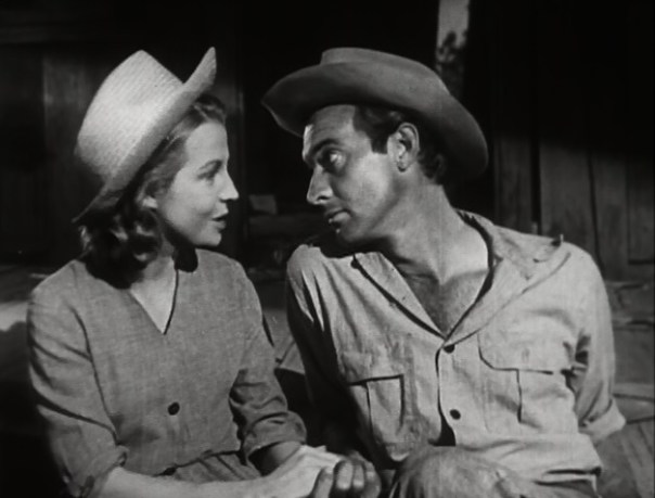 Betty Field and Zachary Scott