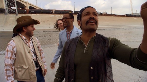 Scouting the LA River.