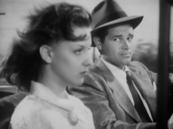 Ann Savage and Tom Neal